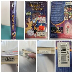 Sealed Disney Classics VHS Beauty And The Beast. Black Diamond Edition 1992.